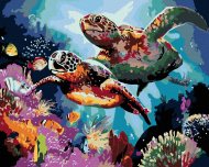 Zuty Maľovanie podľa čísel - Dve karety obrovské, 100 x 80 cm, napnuté plátno na ráme - cena, porovnanie