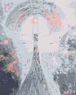 Zuty Maľovanie podľa čísel - Anjeli od Lenky - Peace angel, 80 x 100 cm, napnuté plátno na rám - cena, porovnanie