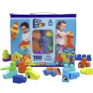 Mattel Mega Bloks poriadne Veľké vrece kociek - Modrý - cena, porovnanie