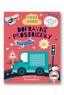 Dopravné prostriedky - veľké samolepky - cena, porovnanie
