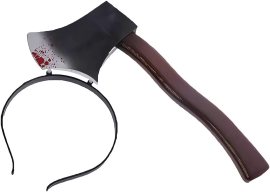 Verk Čelenka so sekerou Halloweenská rekvizita