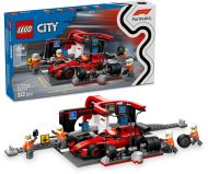 Lego City 60443 Zastávka v boxoch F1 a personál s autom Ferrari - cena, porovnanie