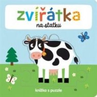 Zvířátka na statku - Knížka s puzzle - cena, porovnanie