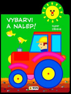 Vybarvi a nalep - Traktor - 2-3 roky - cena, porovnanie