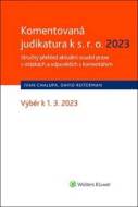 Komentovaná judikatura k s.r.o. 2023 - cena, porovnanie