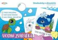 Vodní zvířata / Omalovánky s věnováním - cena, porovnanie