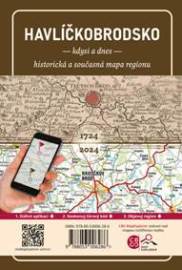Havlíčkobrodsko kdysi a dnes - Malované mapy