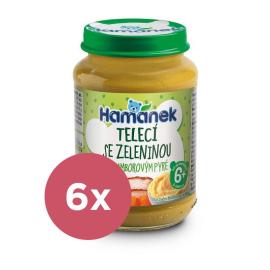 Hame HAMÁNEK Teľacie so zeleninou 6x190g 6x190g