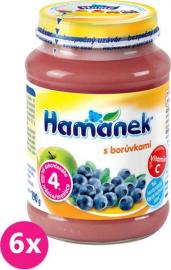 Hame HAMÁNEK s Čučoriedkami 6x190g
