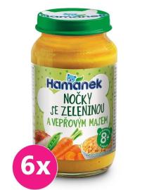 Hame HAMÁNEK Halušky s bravčovými kúskami 6x230g