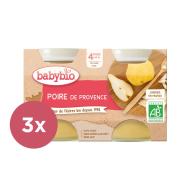 Babybio Príkrm hruška Williams 3x 2x130g - cena, porovnanie
