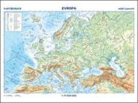 Evropa reliéf a povrch
