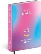Školní diář Růžový 2025-2026 - cena, porovnanie