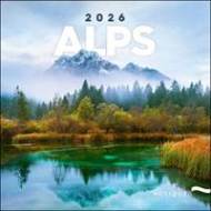 Poznámkový kalendář Alpy 2026 - nástěnný kalendář - cena, porovnanie