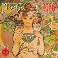 Poznámkový kalendář Alfons Mucha 2026 - nástěnný kalendář - cena, porovnanie