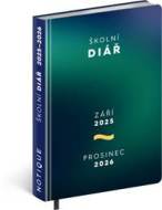 Školní diář Zelený 2025-2026 - cena, porovnanie
