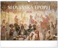 Slovanská epopej 2026 - nástěnný kalendář - cena, porovnanie