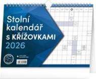 Stolní kalendář s křížovkami 2026 - stolní kalendář - cena, porovnanie