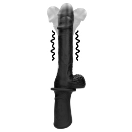 Ouch! Hand Held Liquid Silicone Vibrating & Thrusting