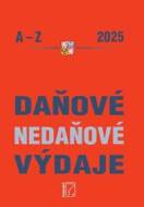 Daňové a nedaňové výdaje 2025 - cena, porovnanie