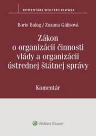 Zákon o organizácii činnosti vlády a organizácii ústrednej štátnej správy