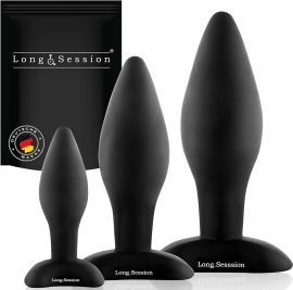 Paloqueth Long.Session Analplug Set 3 pack