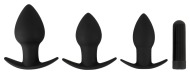 Black Velvet Vibrating Butt Plug Set - cena, porovnanie