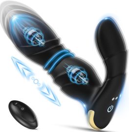 Paloqueth Anal Prostate Stimulator with Thrusts & Vibrations