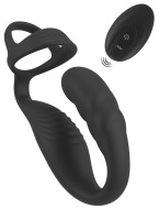 Rebel Kidz Cock Ring with RC Prostate Plug - cena, porovnanie