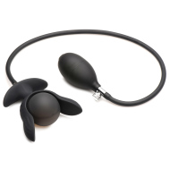 Master Series Dark Pearl Inflatable Vibrating Butt Plug - cena, porovnanie