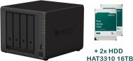 Synology DS923+2xHAT3310-16T - cena, porovnanie