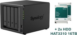 Synology DS925+2xHAT3310-16T