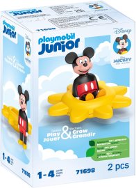 Playmobil 71698 Junior & Disney: Mickeyho otočné slnko s funkciou hrkálky