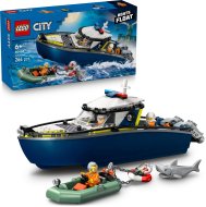 Lego City 60456 Naháňačka v policajnej lodi - cena, porovnanie