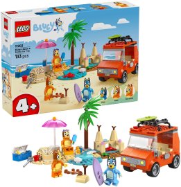 Lego Bluey 11202 Bluey a rodinný výlet autom na pláž