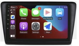 Ossuret 2din Autorádio Škoda Rapid 2013 – 2019 Android lesklý rámček
