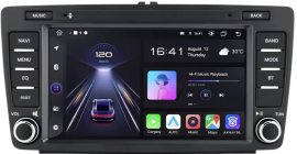 Hizpo Autorádio Škoda Octavia 2 II 2004-2013 CarPlay, Android Auto 2 + 32 GB, bez potreby rámčeka