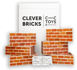CC Toys Tehličky Clever Bricks Tehla
