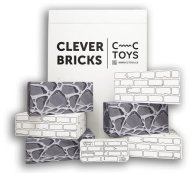 CC Toys Tehličky Clever Bricks Kameň - vyfarbovací - cena, porovnanie