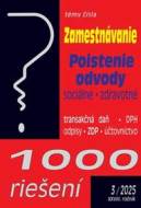 1000 riešení 3/2025 - Zamestnávanie, Odvody, Poistenie - cena, porovnanie