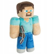 Plush Minecraft Steve diamantový s mečom 27cm - cena, porovnanie