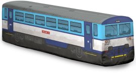 Impar Plyšový vláčik 810 - modrý