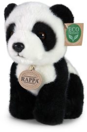 Rappa Plyšová panda sediaca 18cm, Eco-Friendly