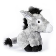 Kids World Plyšový oslík sediaci 28cm - cena, porovnanie