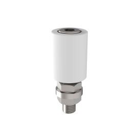Andelkovo Koliesko-plastové - White, INOX, D22mm