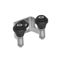 Andelkovo Horný nábeh Zn, b40mm, black rubber - cena, porovnanie