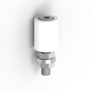 Andelkovo Koliesko-plastové INOX, D32mm, white - cena, porovnanie
