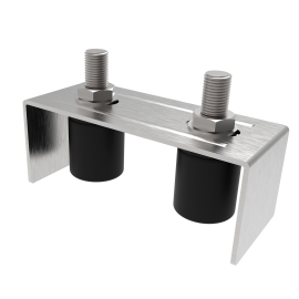 Andelkovo Vedenie horné 2 rolky, Zn, 145x57mm, D42