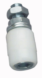 Andelkovo Koliesko-nylonové D32 mm, white