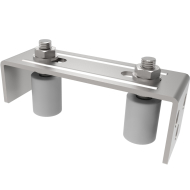 Andelkovo Vedenie horné 2 rolky, INOX, 165x57mm, D30 - cena, porovnanie